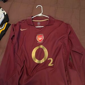 Arsenal Maroon Long Sleeve Jersey